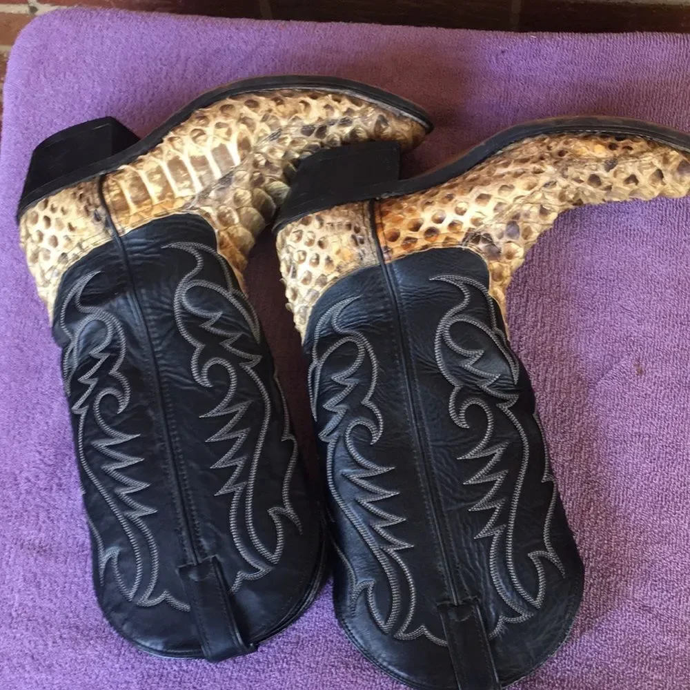 Laredo Snakeskin Boots